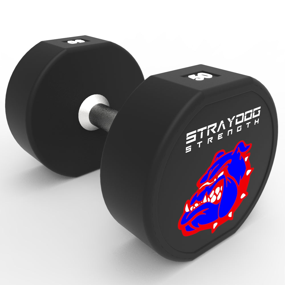 Custom Rubber Dumbbells