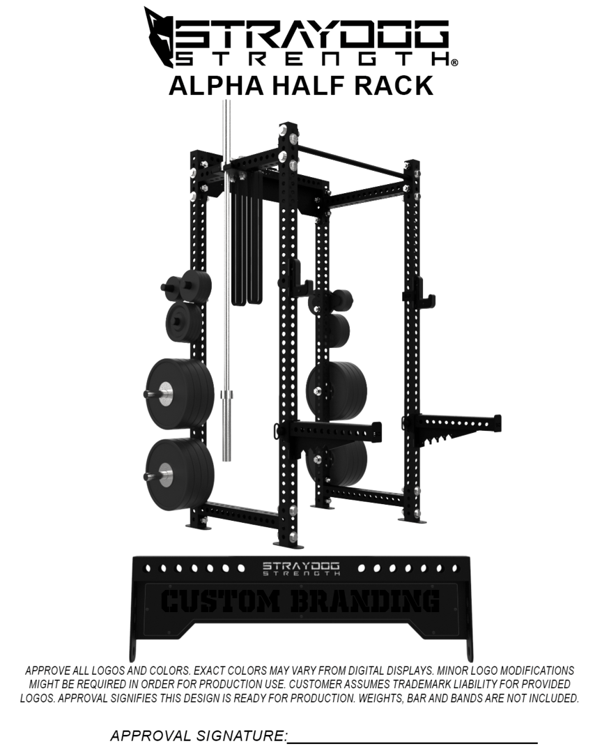 Customizer: STR/MG Half Rack