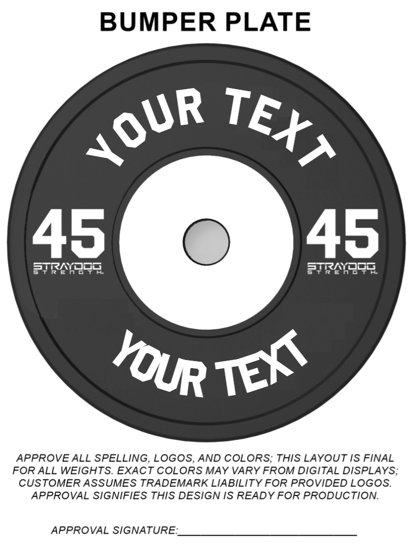 Customizer: Bumper Plate