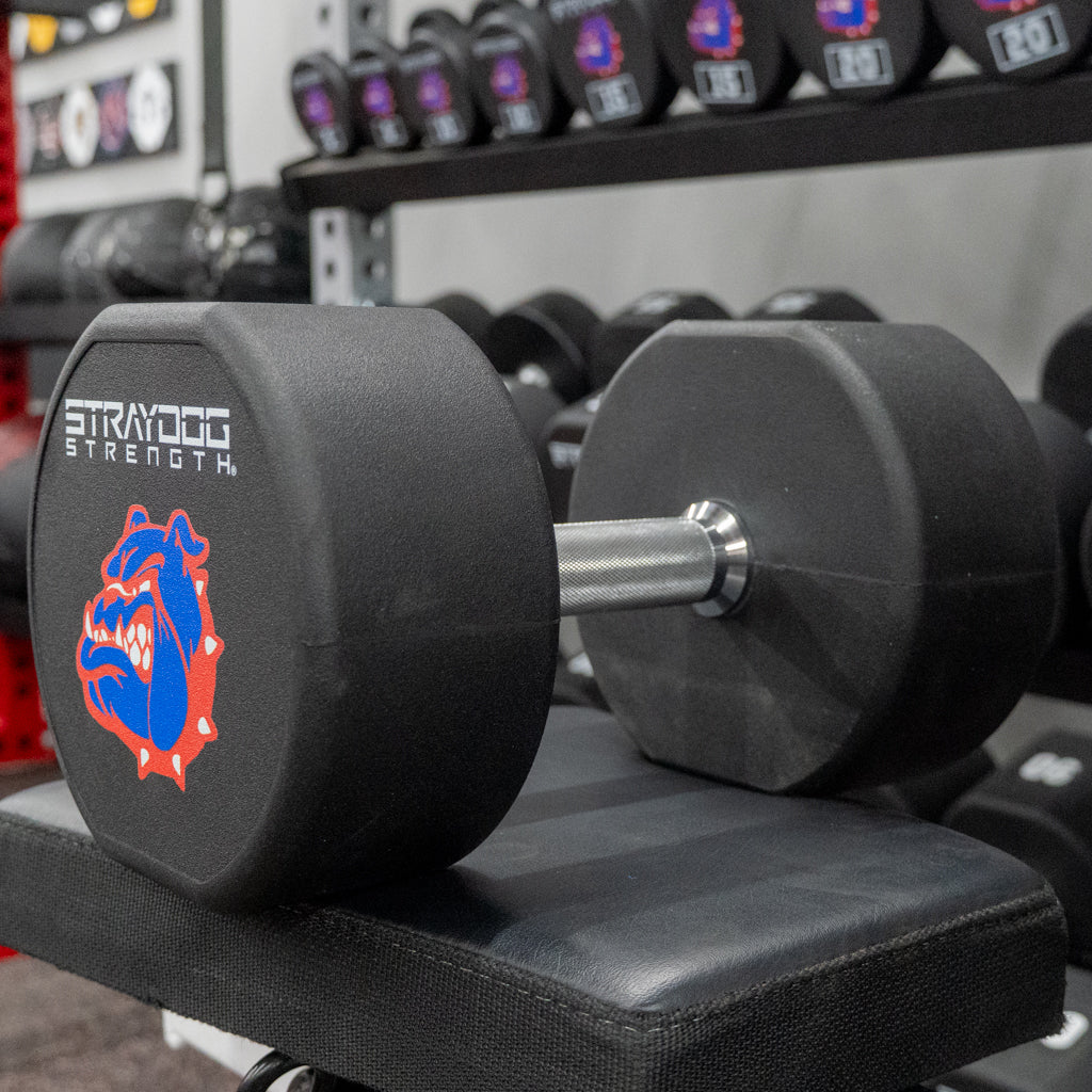 Custom Rubber Dumbbells