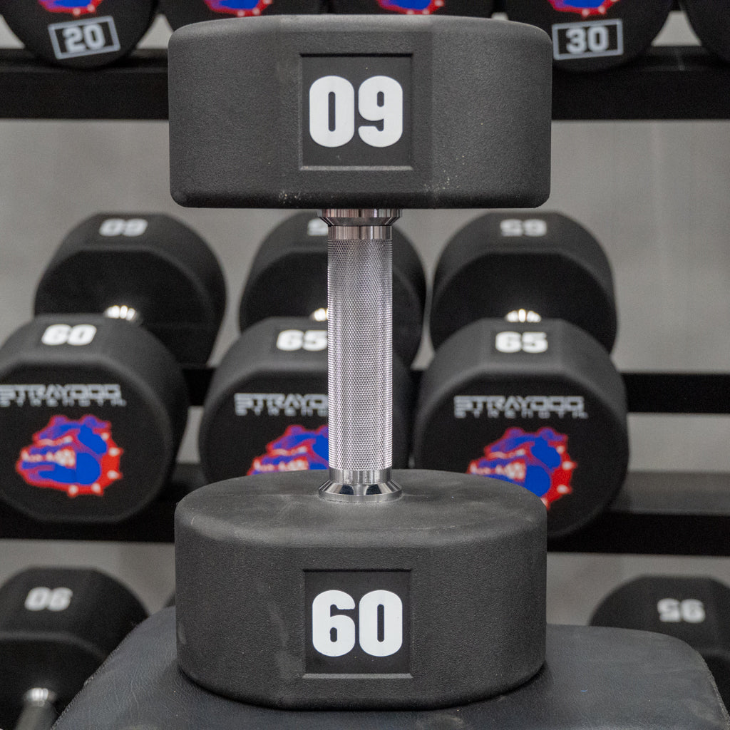 Custom Rubber Dumbbells