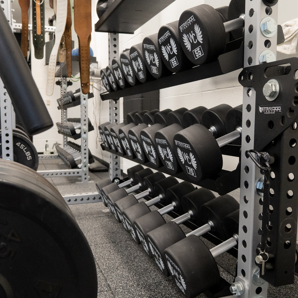 Stray Dog Custom Urethane Dumbbells