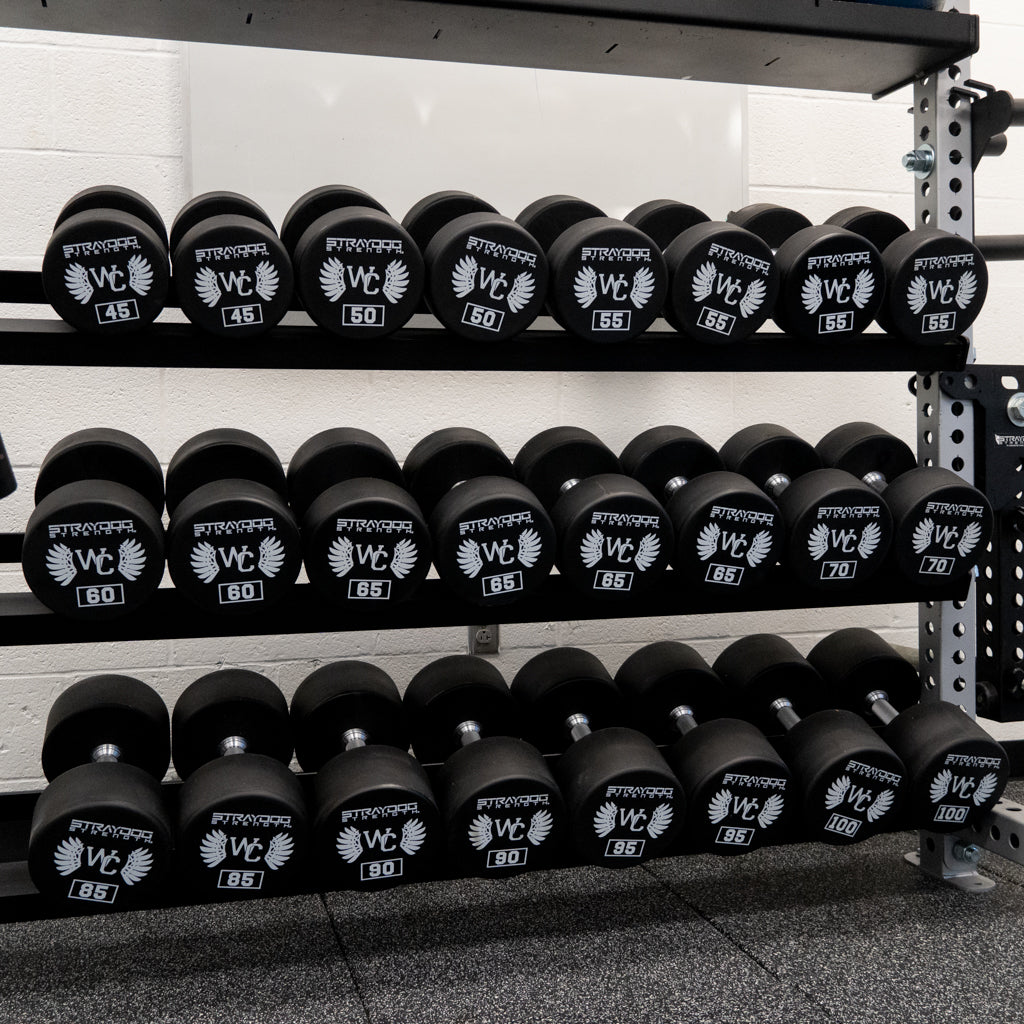 Stray Dog Custom Urethane Dumbbells