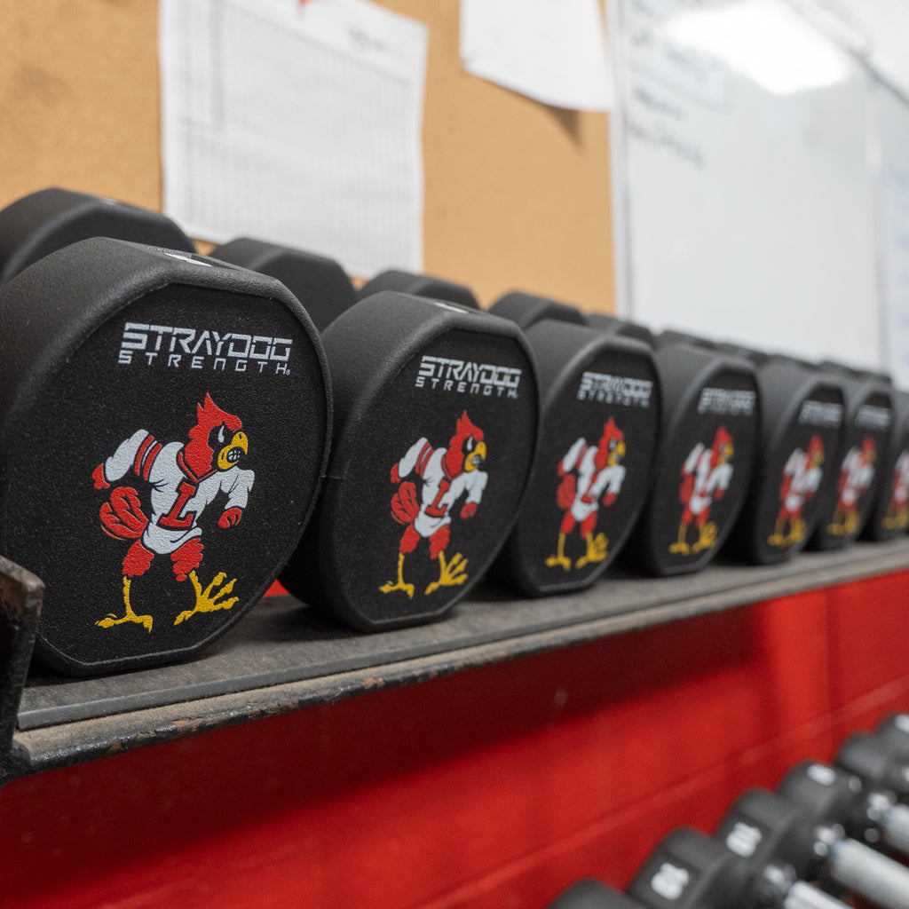 Custom Rubber Dumbbells