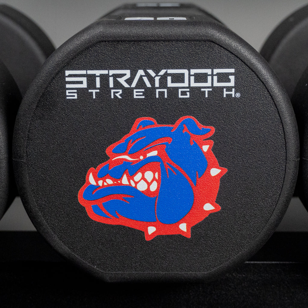 Custom Rubber Dumbbells