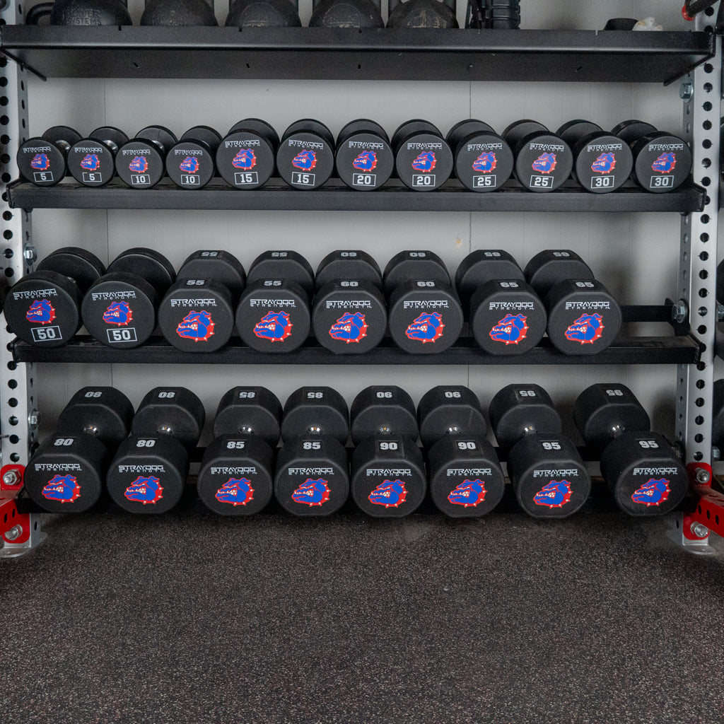 Custom Rubber Dumbbells