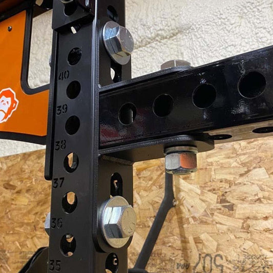Custom Crossmembers 3×3″ tubing with 1″ holes