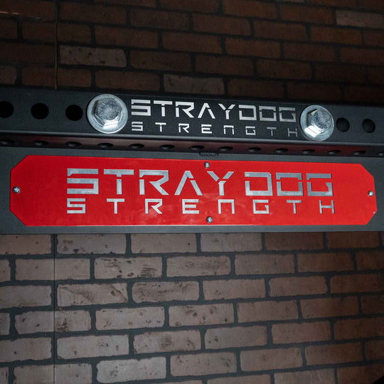 Custom Laser Cut Branding for Rack- Logo Upgrade