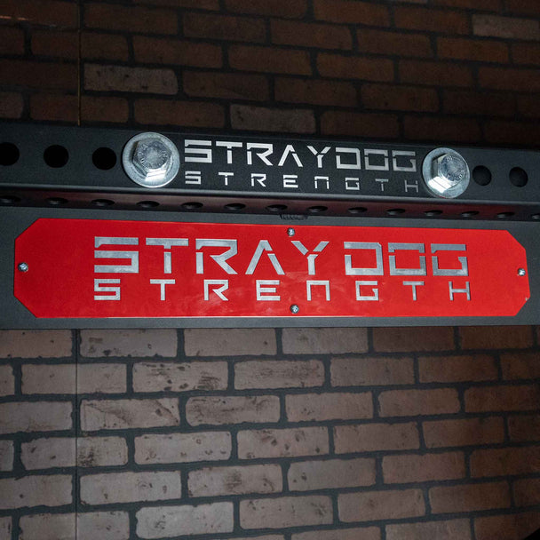 Custom Laser Cut Branding for Rack- Logo Upgrade