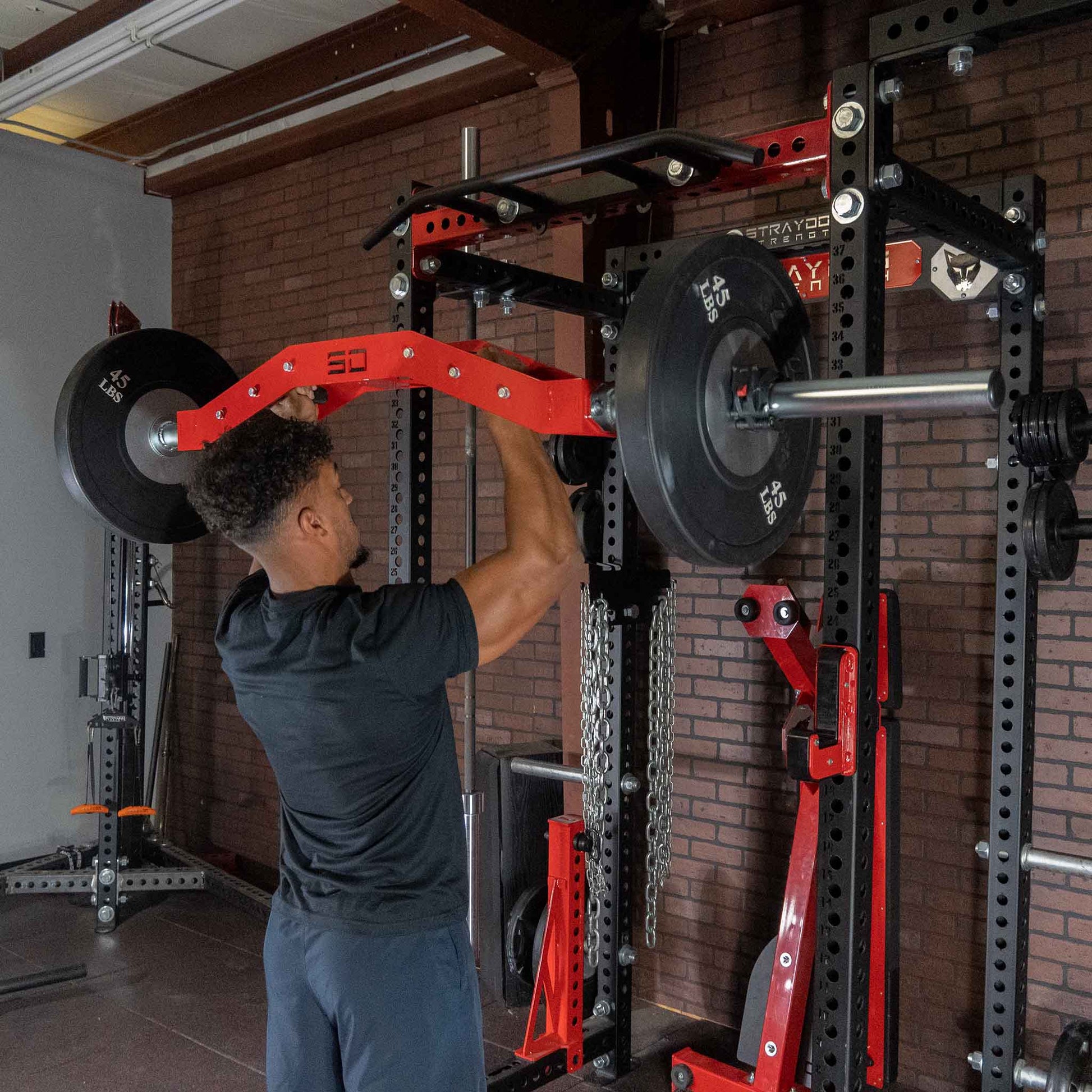 Multi-Grip Cambered Bar – Stray Dog Strength - Main Image