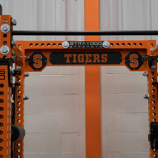 Custom Laser Cut Branding for Rack- Logo Upgrade