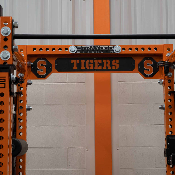 Custom Laser Cut Branding for Rack- Logo Upgrade