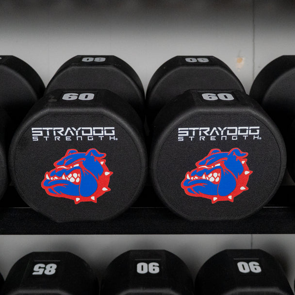 Custom Rubber Dumbbells-2