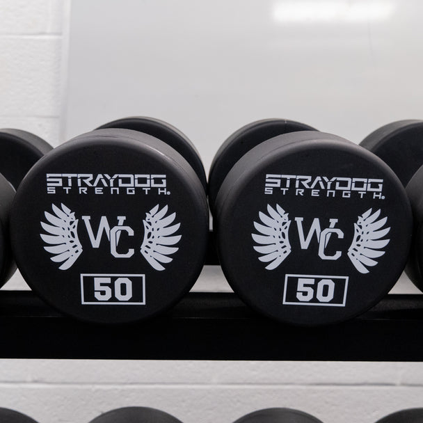 Stray Dog Custom Urethane Dumbbells