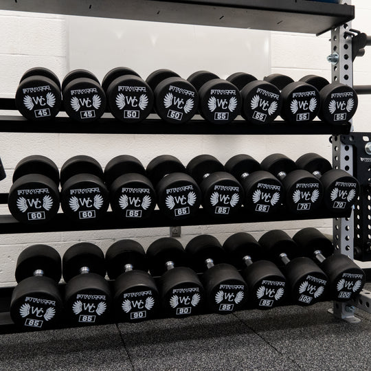 Stray Dog Custom Urethane Dumbbells