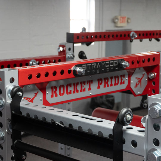 Custom Laser Cut Branding for Rack- Logo Upgrade