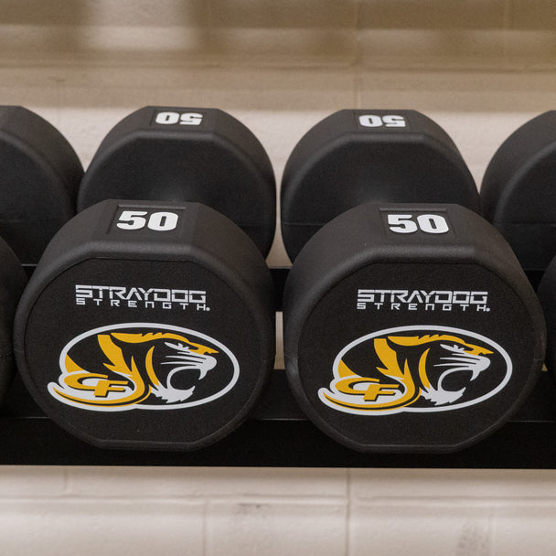 Custom Rubber Dumbbells
