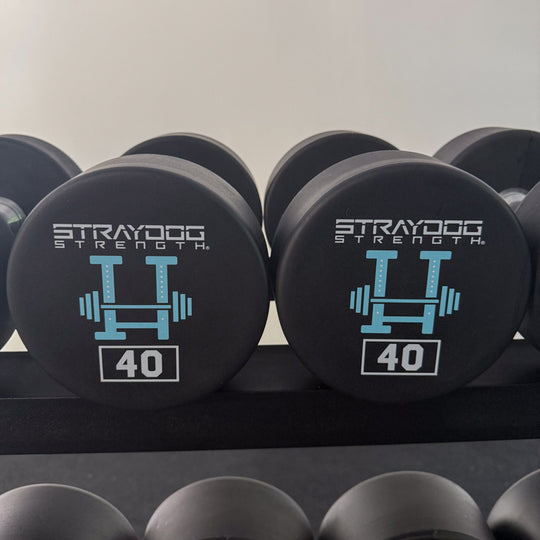 Stray Dog Custom Urethane Dumbbells