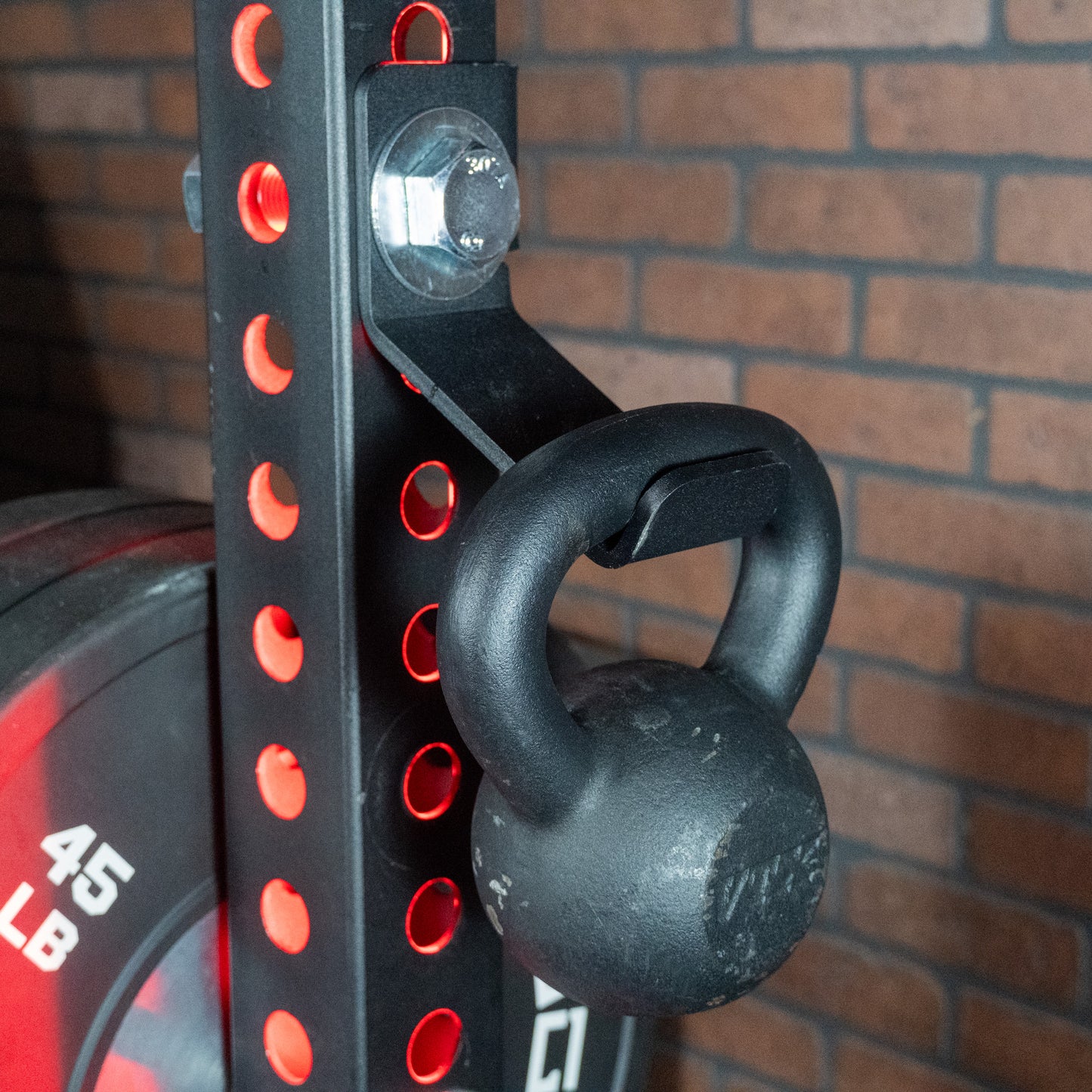 Upright Kettlebell Storage Hook