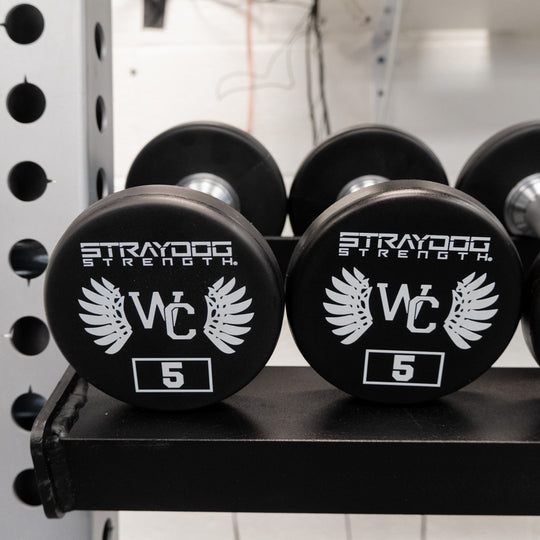 Stray Dog Custom Urethane Dumbbells