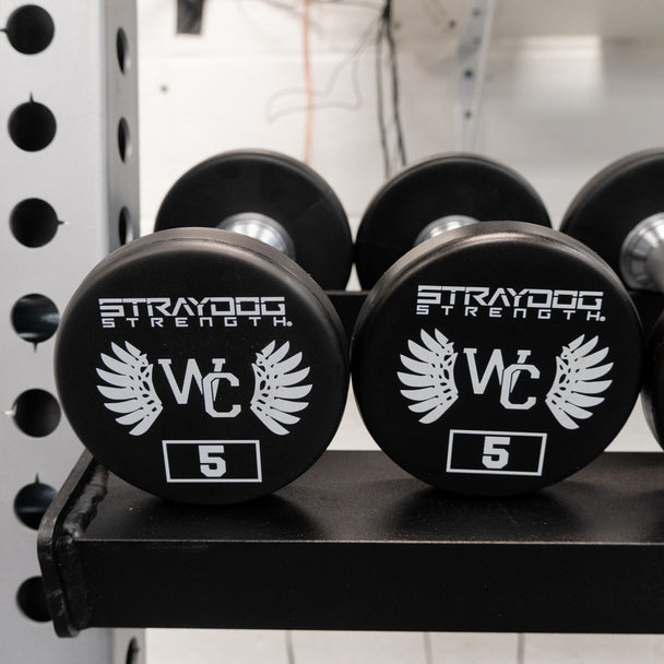 Stray Dog Custom Urethane Dumbbells