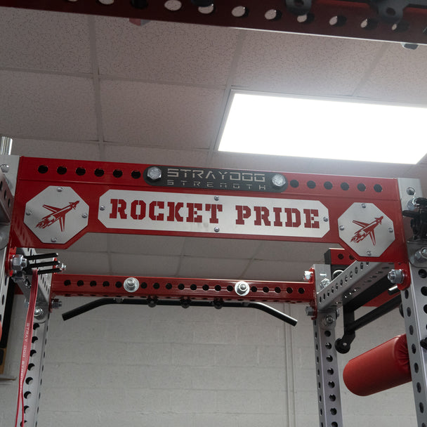 Custom Laser Cut Branding for Rack- Logo Upgrade