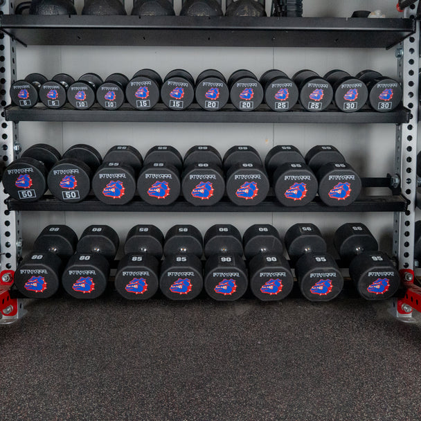 Custom Rubber Dumbbells-2