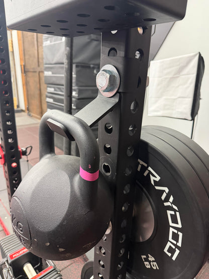 Upright Kettlebell Storage Hook