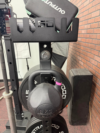 Upright Kettlebell Storage Hook