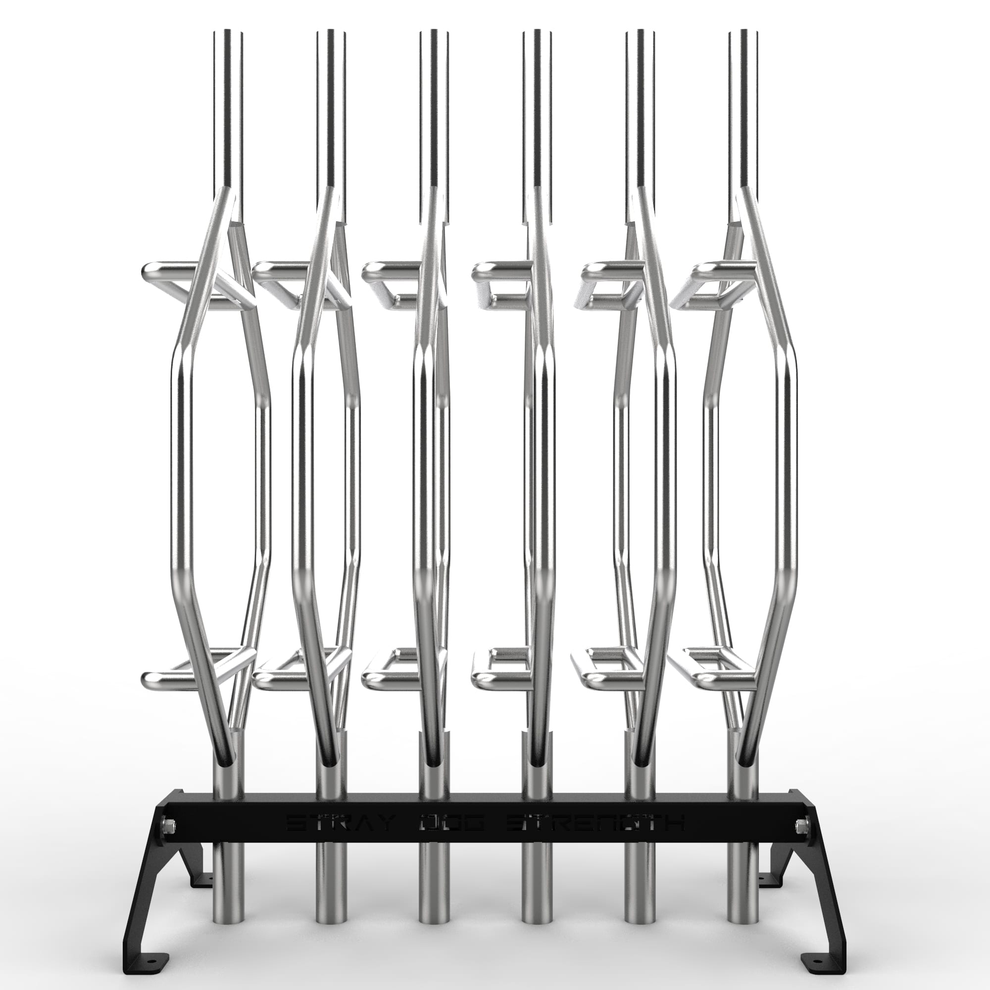 10 Bar Vertical Storage Stand - Olympic Bar Holder